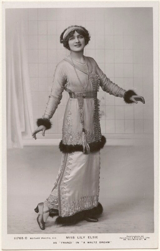 Lily elsie as 'franzi' in 'a waltz dream' npg x201091