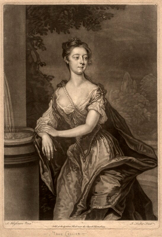 Probably jane collier npg d2094