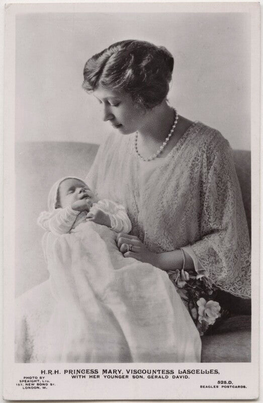 Hon. gerald david lascelles; princess mary, countess of harewood npg x17403