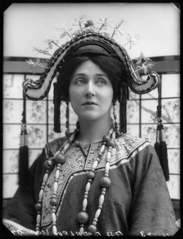 Evelyn d'alroy as turandot in 'turandot, princess of china' npg x102578