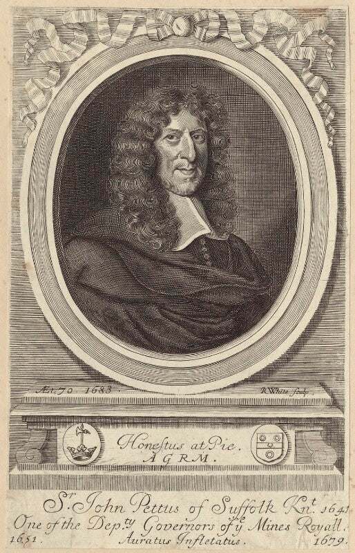 Sir john pettus npg d30357