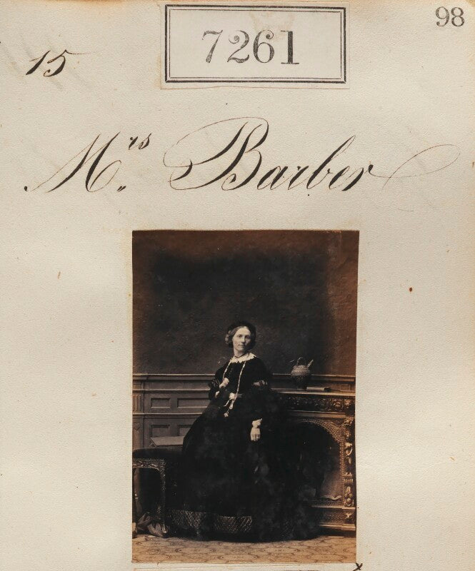 Mrs barber npg ax57172