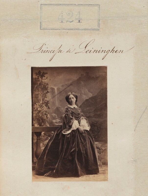 Marie of baden, princess of leiningen npg ax50170