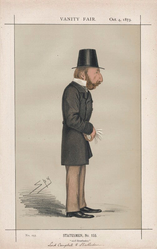William frederick campbell, 2nd baron stratheden, 2nd baron campbell ('statesmen, no. 155.') npg d43608