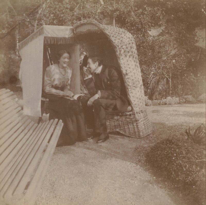 (joan) pernel strachey; lytton strachey npg x13084