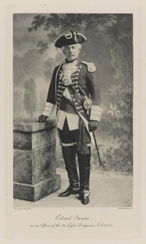 Charles edward swaine as an officer of the xi light dragoons, a.d.1742 npg ax41053