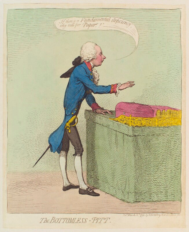 William pitt ('the bottomless pitt') npg d12442