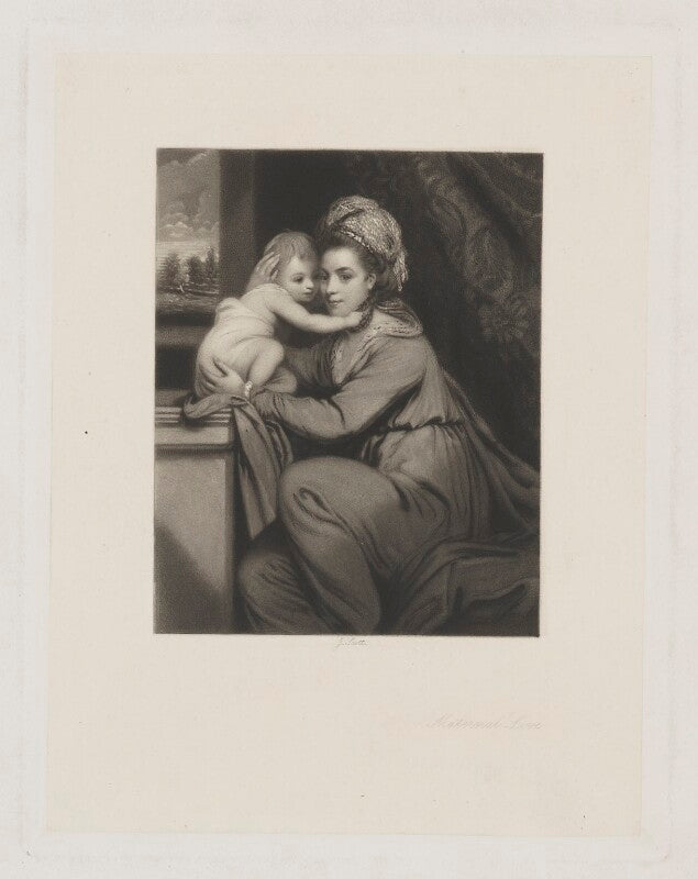 Frances susan elizabeth ('anne') (née wandesford), countess of ormonde and child npg d32502