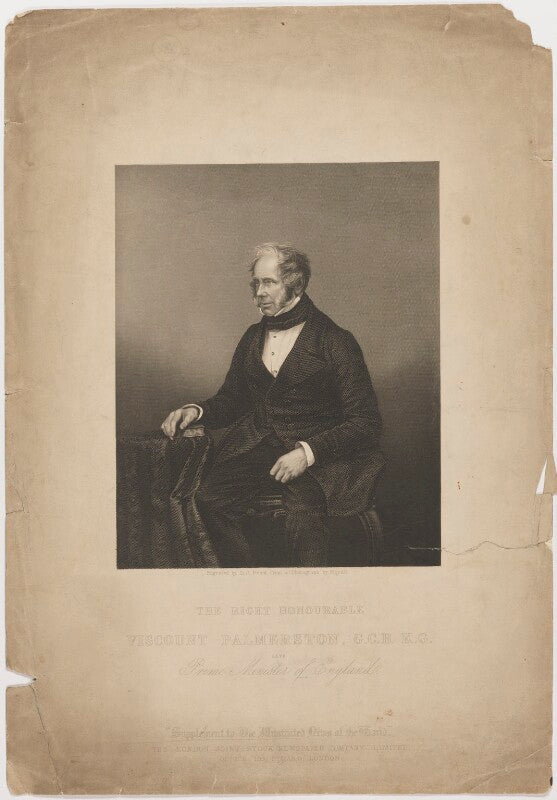Henry john temple, 3rd viscount palmerston npg d39521