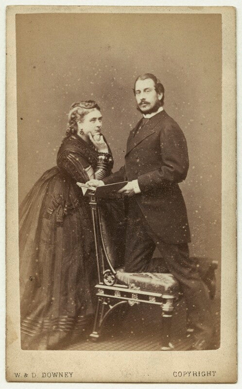 Princess mary adelaide, duchess of teck; prince francis, duke of teck npg x3607