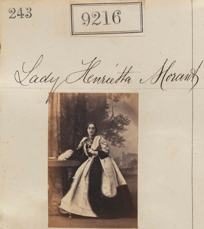 Lady henrietta louisa priscilla morant (née somerset) npg ax59038