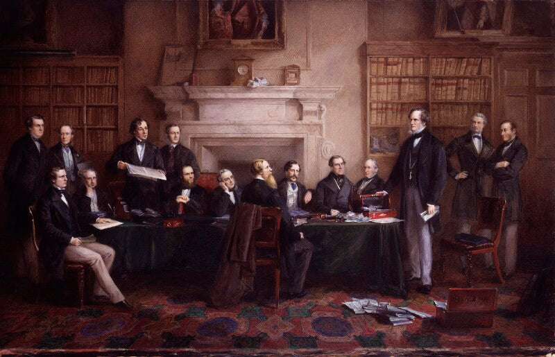 The derby cabinet of 1867 npg 4893