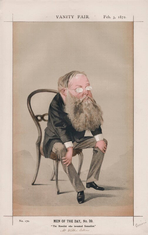 Wilkie collins ('men of the day, no. 39.') npg d43521