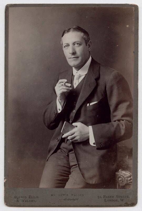 Lewis waller (william waller lewis) npg x46691