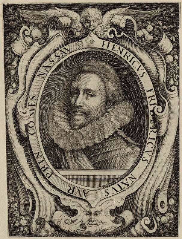 Frederick henry, prince of orange, count of nassau npg d28592