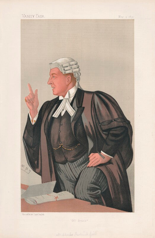 Sir charles frederick gill ('men of the day. no. 507.') npg d44541