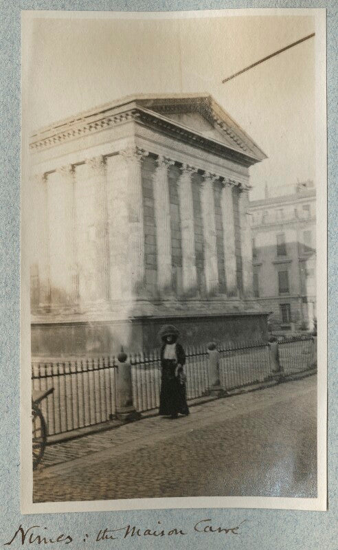Lady ottoline morrell ('nimes: the maison carré') npg ax140175