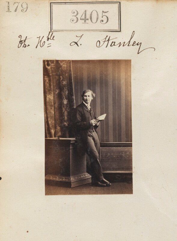 (edward) lyulph stanley, 4th baron sheffield npg ax52802