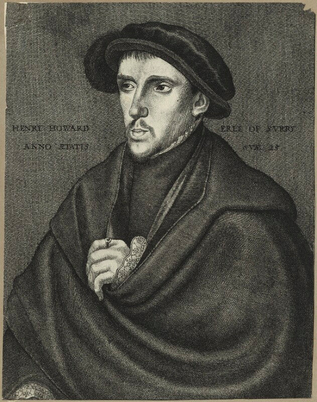 Henry howard, earl of surrey npg d24233