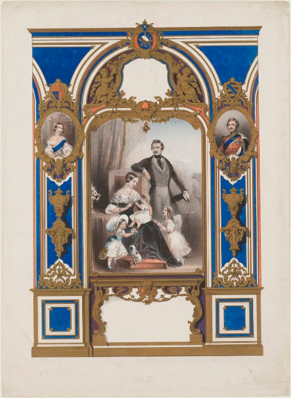 Queen victoria, prince albert and family npg d20920