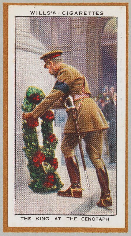 'the king at the cenotaph' (king george v and others) npg d47225