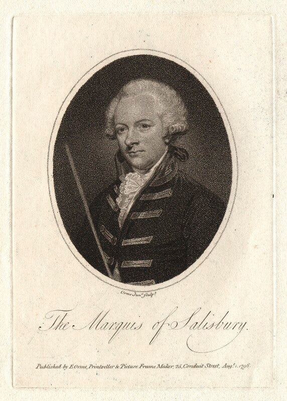 James cecil, 1st marquess of salisbury npg d13724