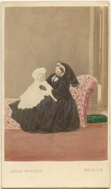 Prince albert victor, duke of clarence and avondale; queen victoria npg ax46727