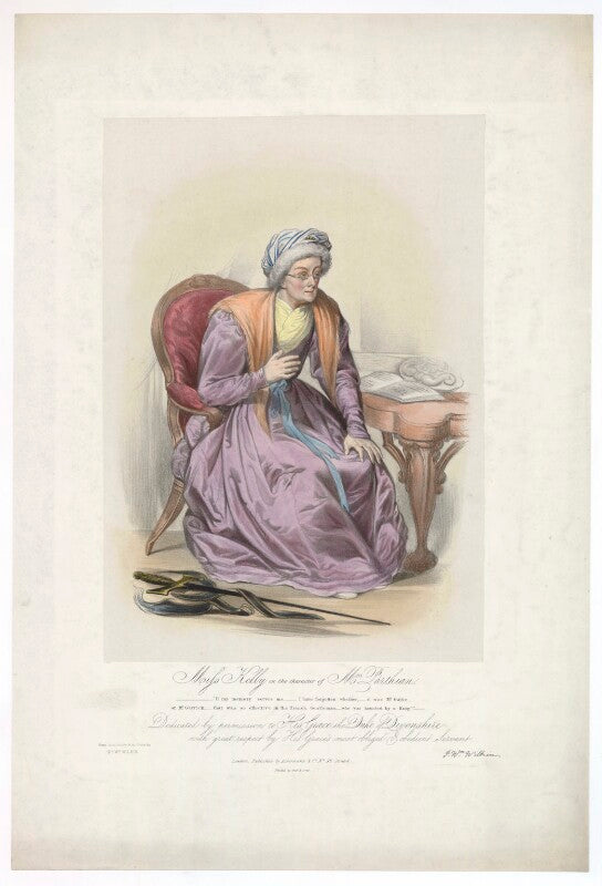 Frances ('fanny') maria kelly as mrs parthian npg d36777