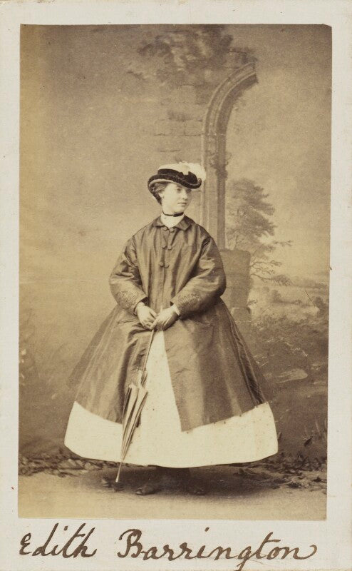 Hon. edith robarts (née barrington) npg ax10010