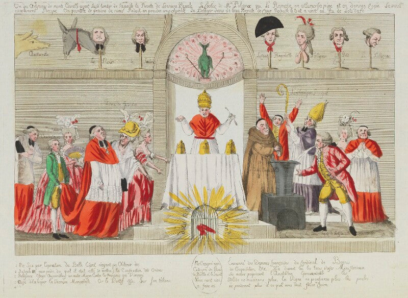 Eighteenth century french caricature npg d15002