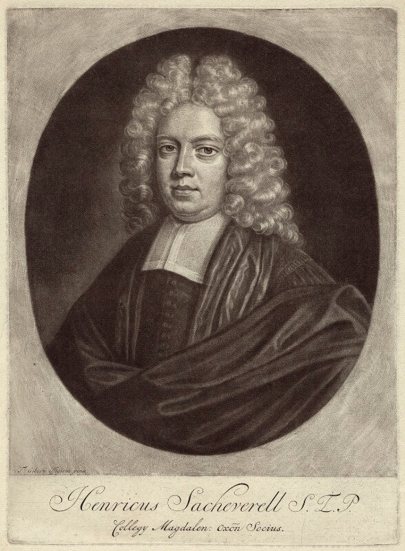 Henry sacheverell npg d31474