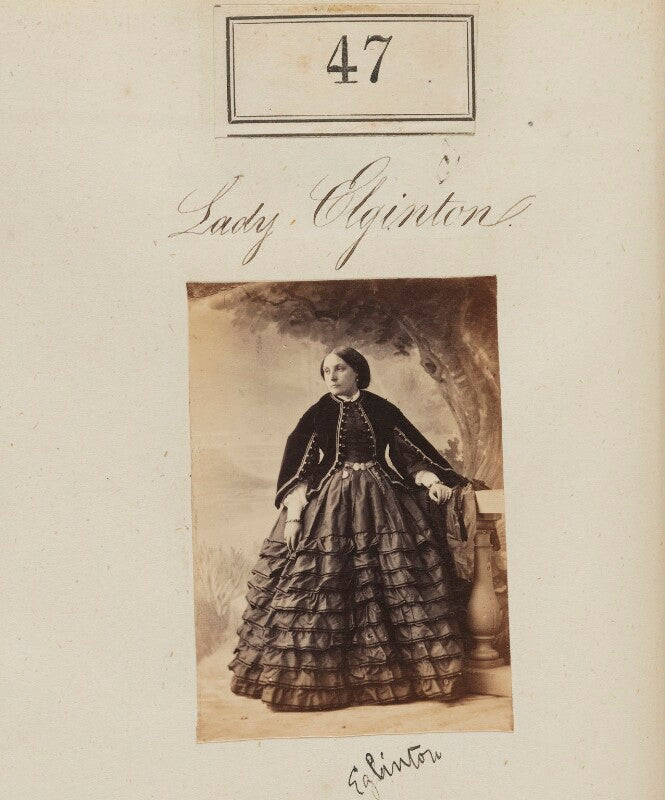 Adela caroline harriet (née capel), countess of eglinton npg ax50039