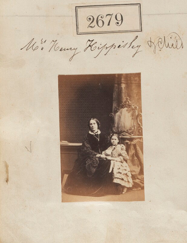 Elizabeth mary hippisley (née sulivan); emily sulivan (née hippisley), countess of carnwath npg ax52068