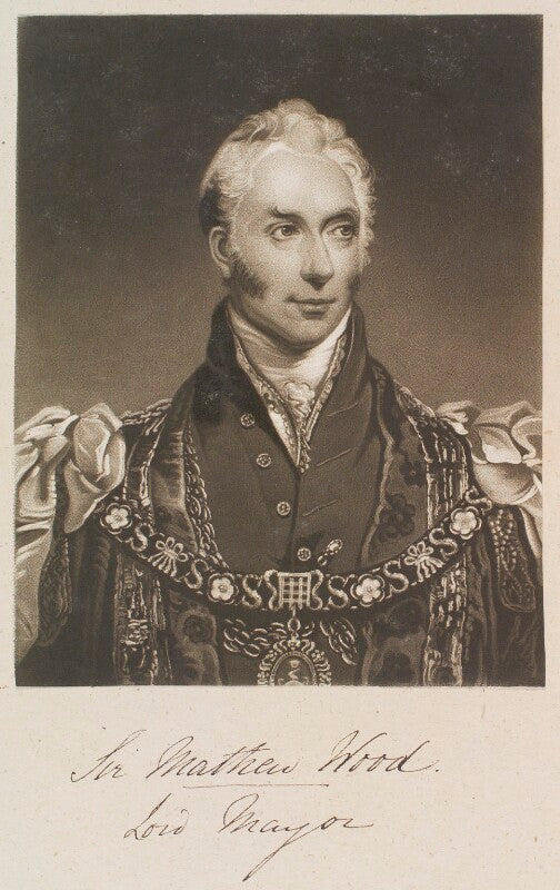 Sir matthew wood, 1st bt npg d11315