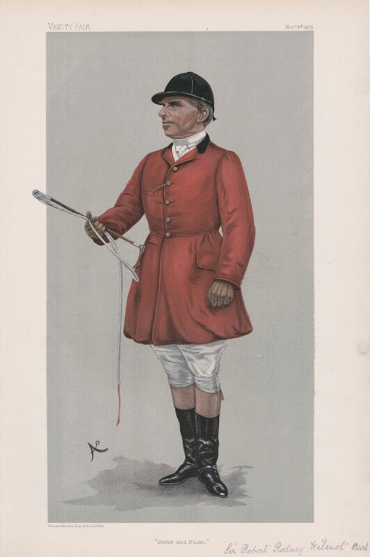 Sir robert rodney wilmot, 6th bt of osmaston ('men of the day. no. 899. "berks and bucks"') npg d45195