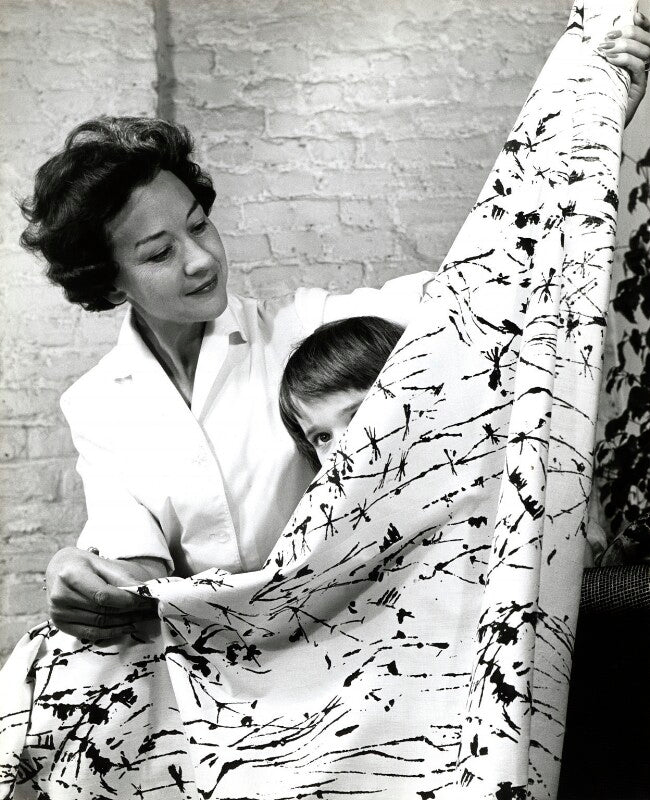 Lucienne day (née conradi) with her daughter paula npg x126628