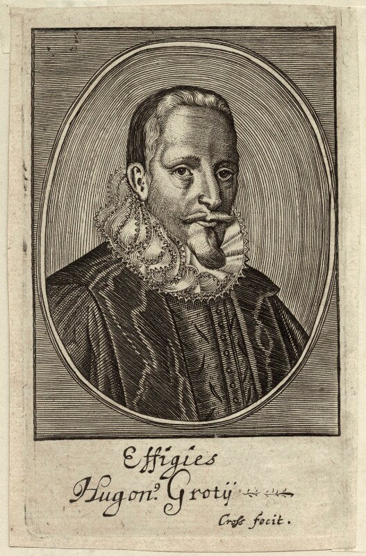 Huigh de groot (hugo grotius) npg d26256