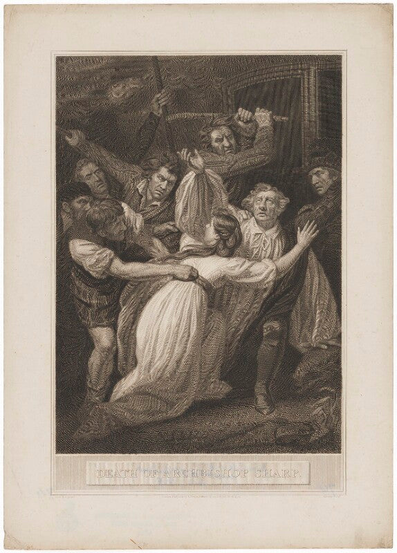 'death of archbishop sharp' (james sharp) npg d40672