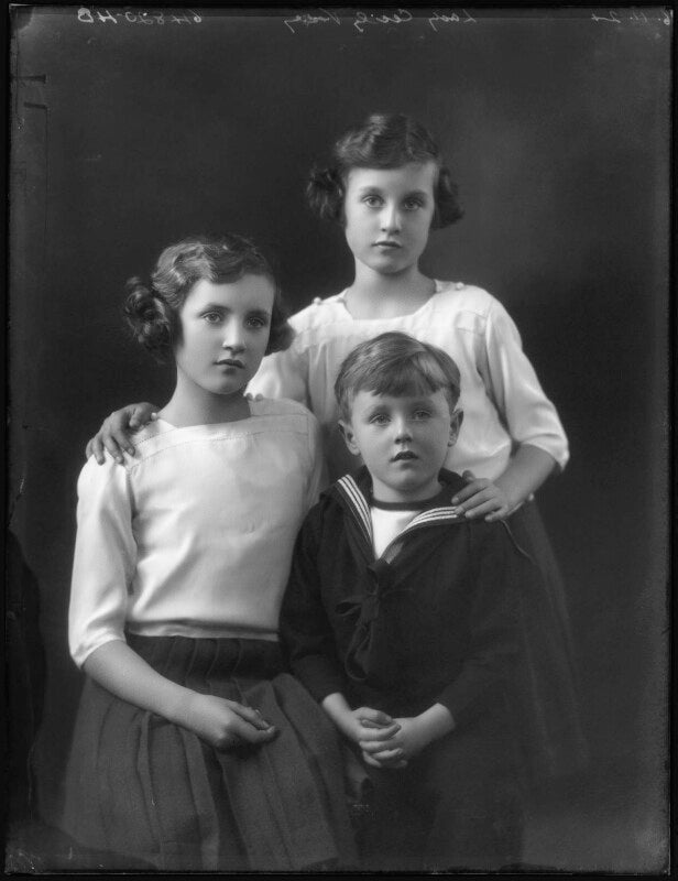 Margaret constance quinton (née vesey); bridget georgiana (née vesey), lady airey; john eustace vesey npg x123008