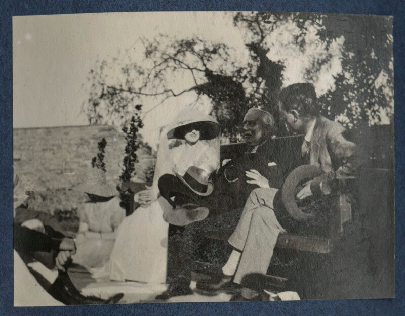 Lady ottoline morrell; herbert henry asquith, 1st earl of oxford and asquith; philip charles thomson ritchie npg ax141358