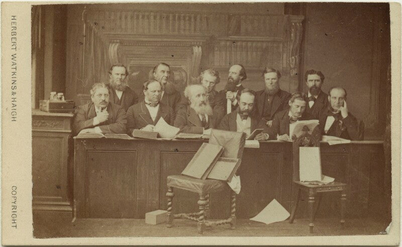 The jury at the tichborne criminal trial npg ax28436