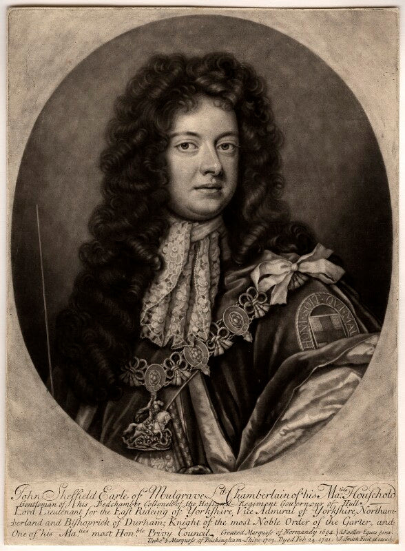 John sheffield, 1st duke of buckingham and normanby when earl of mulgrave npg d904