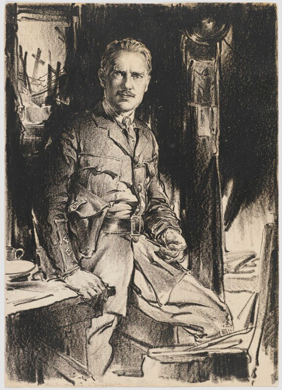 Leon quartermaine as lieutenant osborne in 'journey's end' npg d48183