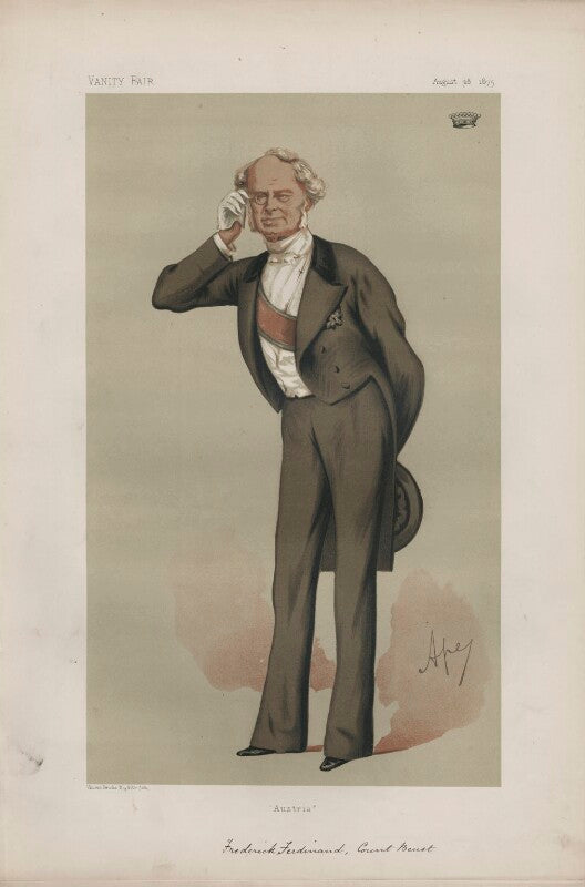 Friedrich ferdinand, count von beust ('men of the day. no. 108') npg d43707