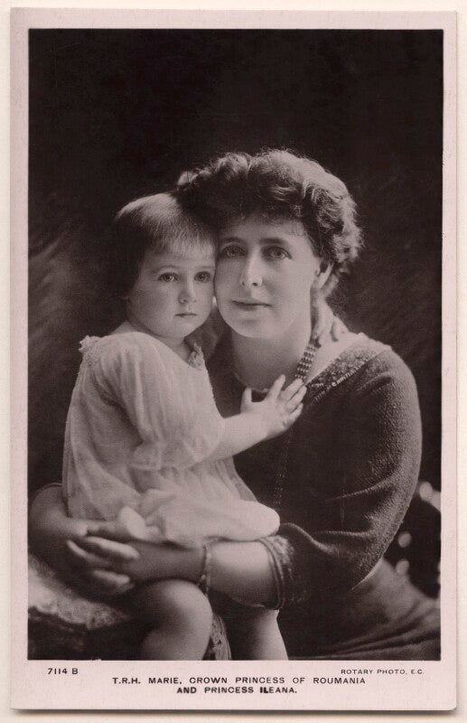 Princess ileana of romania; marie, queen of romania npg x45052