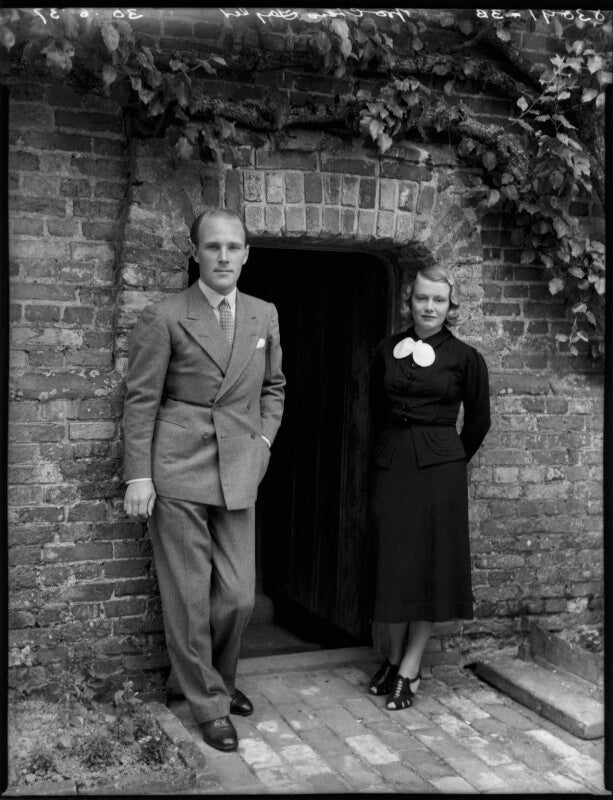 Sir charles stuart taylor; constance ada (née shotter), lady taylor npg x153085