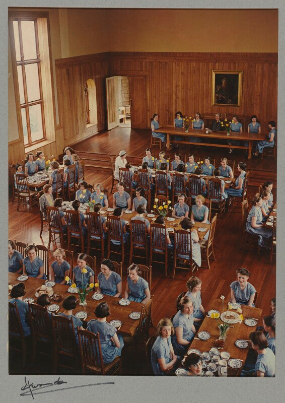 'the refectory of st. james' school, malvern' npg x34354