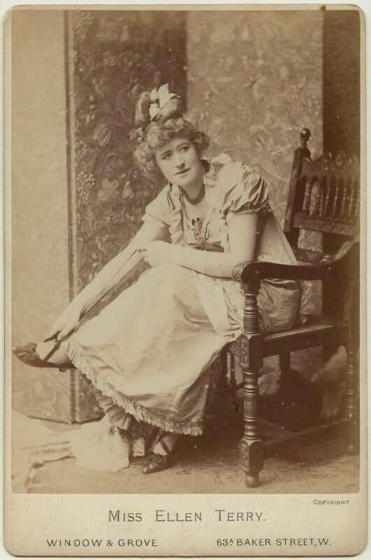 Ellen terry as peggy in 'raising the wind' npg x16974