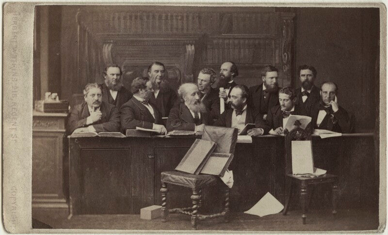 The jury at the tichborne criminal trial npg ax30398