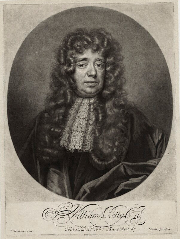Sir william petty npg d30967